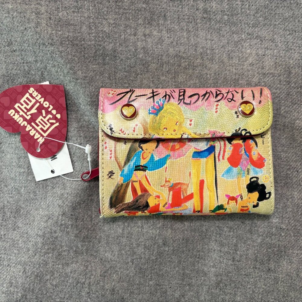 New Harajuka Lovers Y2K Watercolor Gwen Stefani Wallet